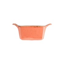 Mini vas, portelan, 10cm, "Seasons", Portocaliu - Porland