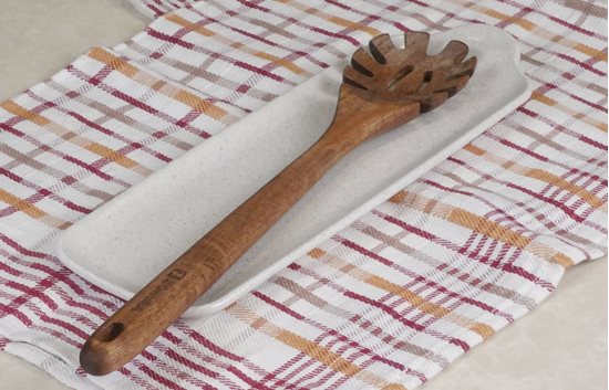 Lingura pentru paste, lemn de acacia, 35cm - Zokura