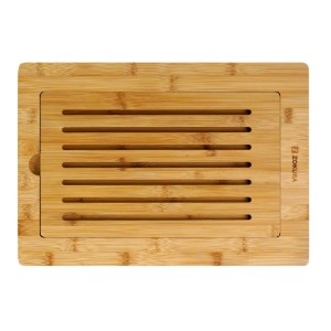 Tocator pentru paine, bambus, 40 x 28 cm, grosime 2 cm - Zokura