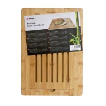Tocator pentru paine, bambus, 40 x 28 cm, grosime 2 cm - Zokura