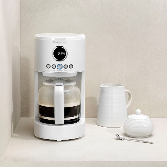 Cafetiera electrica, 1,8L, 1050W, Pebble White - Cuisinart