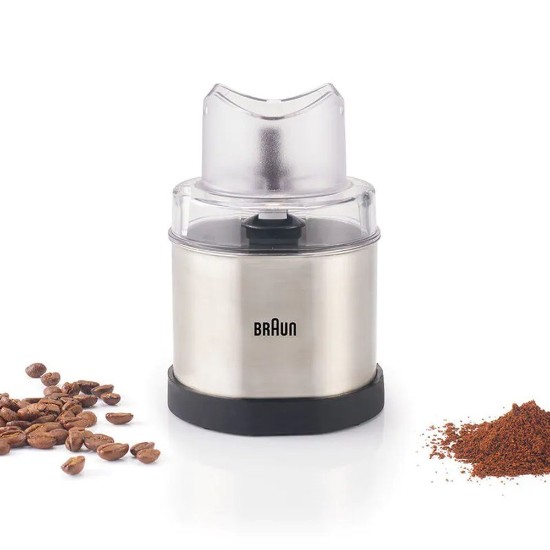 Rasnita cafea si condimente pentru blender vertical, inox - Braun