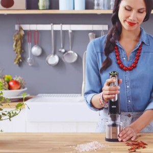 Rasnita cafea si condimente pentru blender vertical, sistem EasyClick, inox - Braun