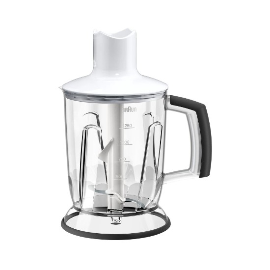 Chopper pentru blender vertical, 1,25L, Alb - Braun