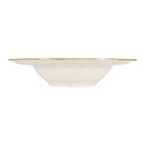 Farfurie adanca, portelan, 30cm, "Seasons", Bej - Porland
