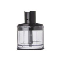 Chopper pentru blender vertical MultiQuick 7 si MultiQuick 9, sistem EasyClick Plus, 500ml, Negru - Braun
