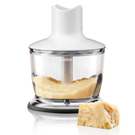 Chopper pentru blender vertical, 500ml, Alb - Braun