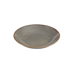 Farfurie adanca, portelan, 21cm, "Seasons", Gri inchis - Porland