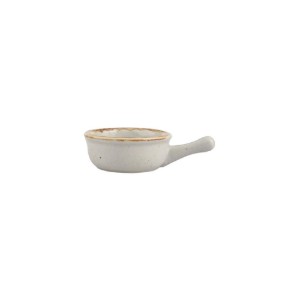 Mini vas cu maner, portelan, 9,5cm, "Seasons", Gri - Porland