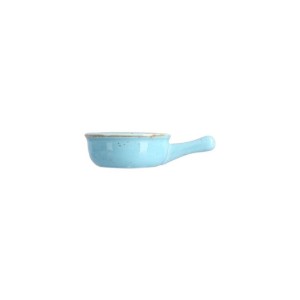 Mini vas cu maner, portelan, 9,5cm, "Seasons", Turcoaz - Porland