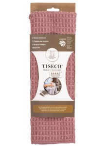 Set 2 prosoape de bucatarie, microfibra, 40x60 cm, "Essential", Mauve - Tiseco