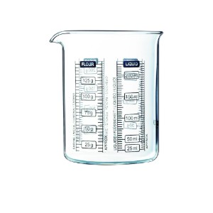 Set 2 cani gradate, din sticla borosilicata, 250 si 500 ml, "Classic" - Pyrex