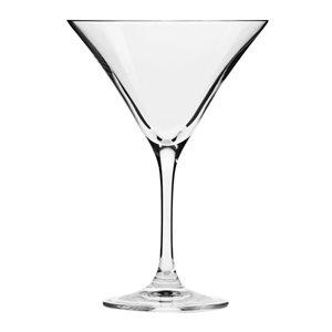 Set 6 pahare martini, sticla cristalina, 150ml, "Elite" - Krosno