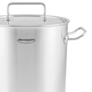 Oala inox, cu capac, 28cm/17L, "Commercial" - Demeyere