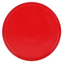 Farfurie pizza, portelan, 33 cm "The Reserve", Rosu - Viejo Valle