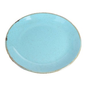 Farfurie portelan, 30cm, "Seasons", Turcoaz - Porland