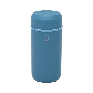 Termos inox, 350 ml, "DrinkPod", Steel Blue - Grunwerg