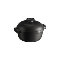 Oala Cocotte ceramica, 22,5cm/2L "Delight", Slate - Emile Henry