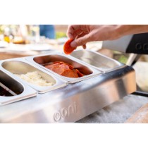 Recipient cu capac ingrediente pizza, inox, 10,8x17,6 cm - Ooni