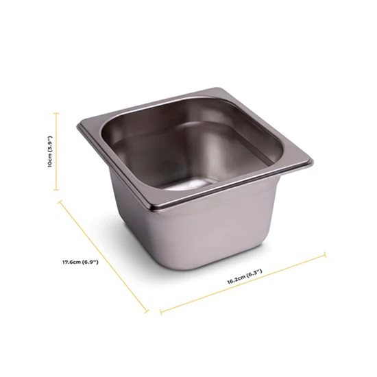 Recipient cu capac ingrediente pizza, inox, 16,2x17,6 cm - Ooni