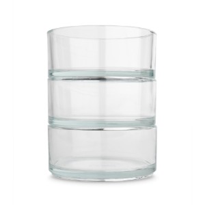 Set 3 caserole stivuibile din sticla termorezistenta, 970 ml - Ooni