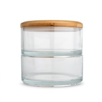 Set 3 caserole stivuibile din sticla termorezistenta, 970 ml - Ooni