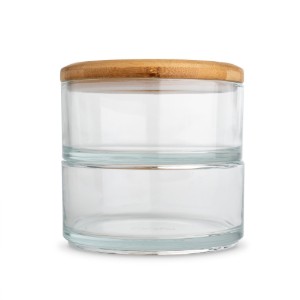 Set 3 caserole stivuibile din sticla termorezistenta, 970 ml - Ooni