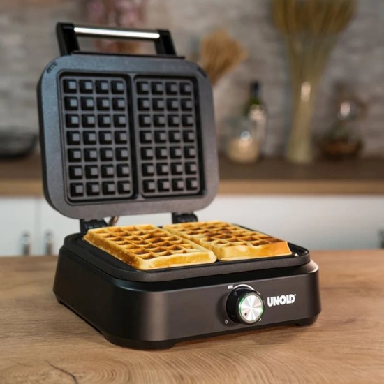 Aparat pentru gofre belgiene, 1500W - Unold