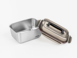 Caserola dreptunghiulara, inox, 3600ml, "Flora" - Cuitisan