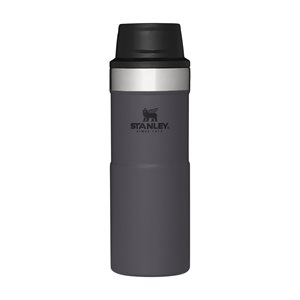 Cana calatorie, inox, 350ml, "Classic Trigger-Action", Charcoal - Stanley