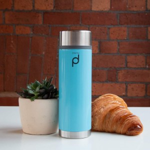 Termos inox, 350 ml "DrinkPod", Albastru - Grunwerg