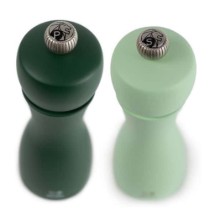 Set 2 rasnite sare si piper, 15 cm, "Tahiti Water", Moss&Mint - Peugeot