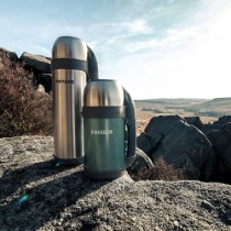 Termos vacuum, inox, 1,8 L, "Pioneer", Argintiu - Grunwerg Termos vacuum, inox, 1,8 L, "Pioneer", Argintiu - Grunwerg