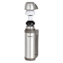 Termos vacuum, inox, 1,8 L, "Pioneer", Argintiu - Grunwerg