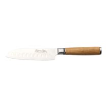 Cutit Santoku, otel, 12 cm, "Katana Saya" - Grunwerg