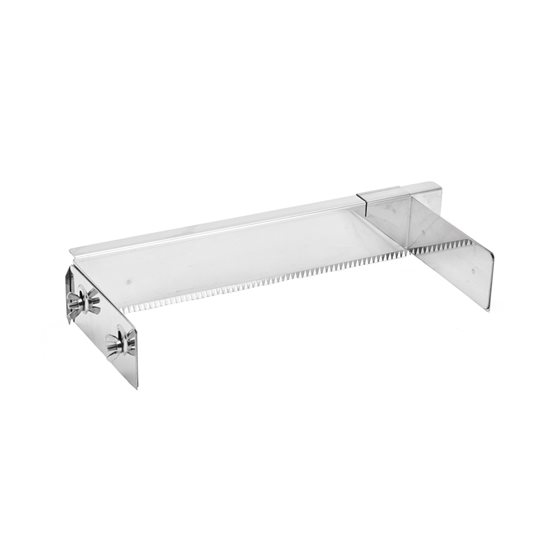 Scraper reglabil pentru prajituri, inox, 42,5x17x6cm - de Buyer