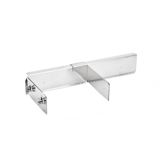 Scraper reglabil pentru prajituri, inox, 42,5x17x6cm - de Buyer