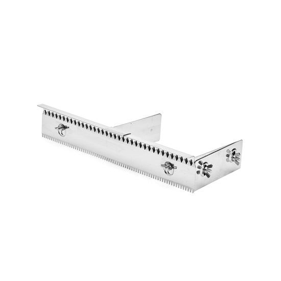 Scraper reglabil pentru prajituri, inox, 42,5x17x6cm - de Buyer