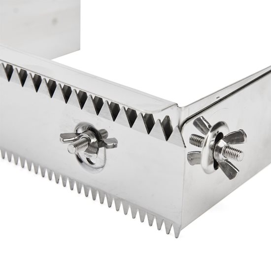 Adaptor cu zimti pentru scraper prajituri, inox, 40cm - de Buyer