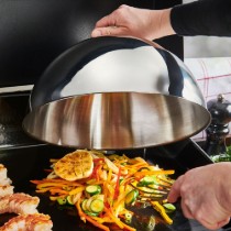 Capac clopot (cloche), inox, 30x14,5cm, "Outdoor" - de Buyer Capac clopot (cloche), inox, 30x14,5cm, "Outdoor" - de Buyer