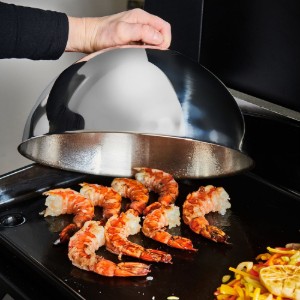 Capac clopot (cloche), inox, 30x14,5cm, "Outdoor" - de Buyer Capac clopot (cloche), inox, 30x14,5cm, "Outdoor" - de Buyer