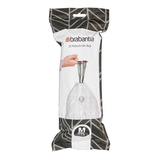 Saci de gunoi cod M, 60 L, 20 buc. - Brabantia