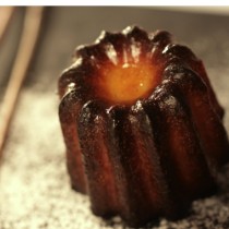 Forma de copt canneles, cupru, 3,7x3,3cm - de Buyer