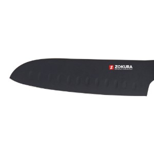 Cutit Santoku, otel inoxidabil, 18 cm - Zokura