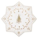 Platou servire tort, portelan, 32 cm, 