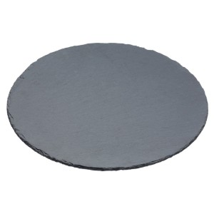 Platou rotund servire, ardezie, 35 cm - Artesa