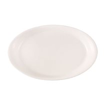 Platou oval, portelan, 30x20cm, "Alumilite Dove" - Porland