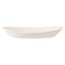 Platou oval , portelan, 34x24cm, "Alumilite Dove" - Porland