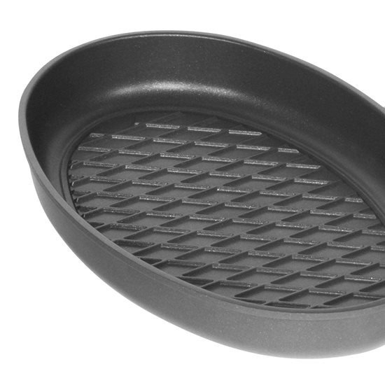 Tigaie grill, aluminiu, 35 x 24 cm - AMT Gastroguss