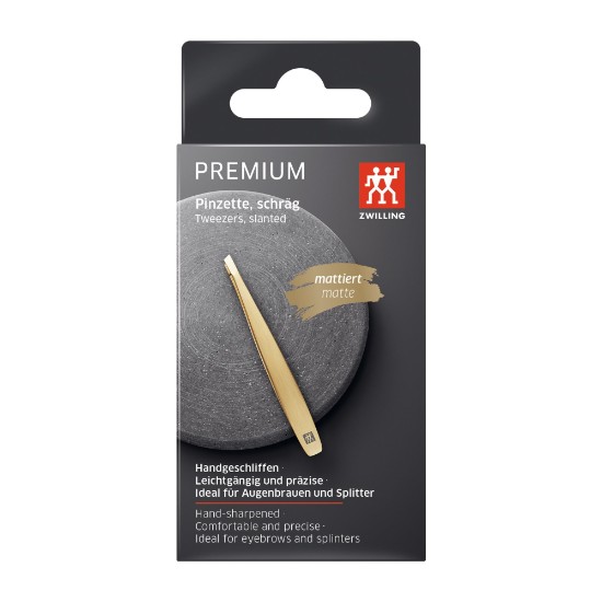 Penseta, inox, 90mm, Gold - Zwilling PREMIUM